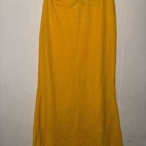 SHEIN Elegant Yellow Women's Skirt
